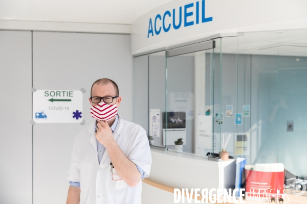 Laurent Plard, chirurgien au centre hospitalier d Avranches