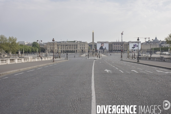 Paris, ville sous confinement depuis 27 jours.