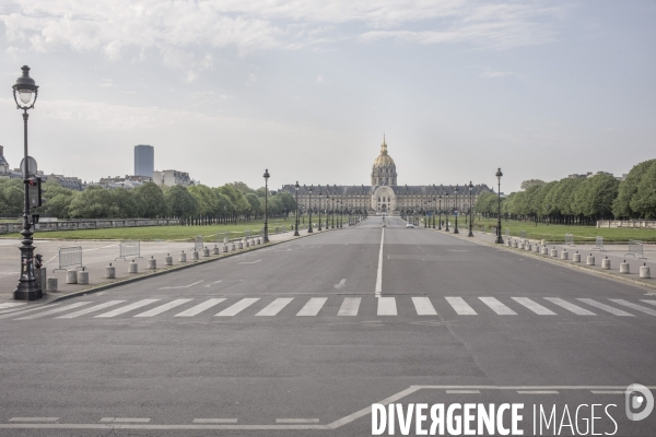 Paris, ville sous confinement depuis 27 jours.