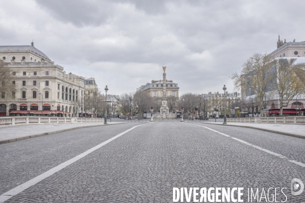 La traversée de paris (un ville sous confinement du covid19)