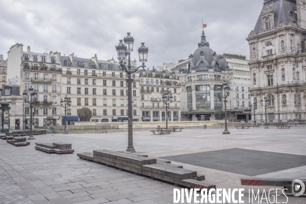 La traversée de paris (un ville sous confinement du covid19)