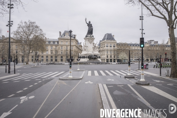 La traversée de paris (un ville sous confinement du covid19)