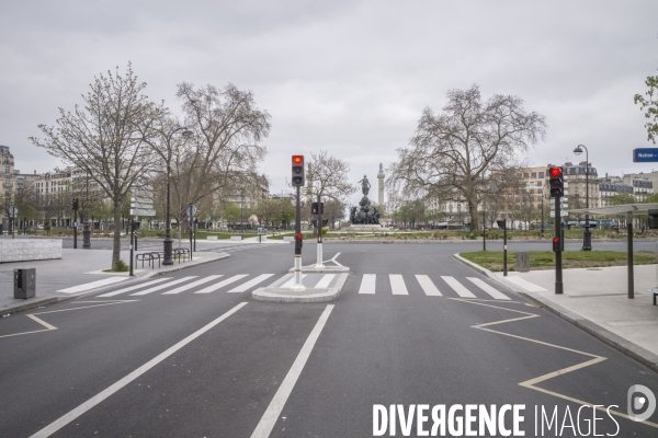 La traversée de paris (un ville sous confinement du covid19)