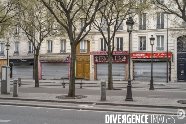 La traversée de paris (un ville sous confinement du covid19)