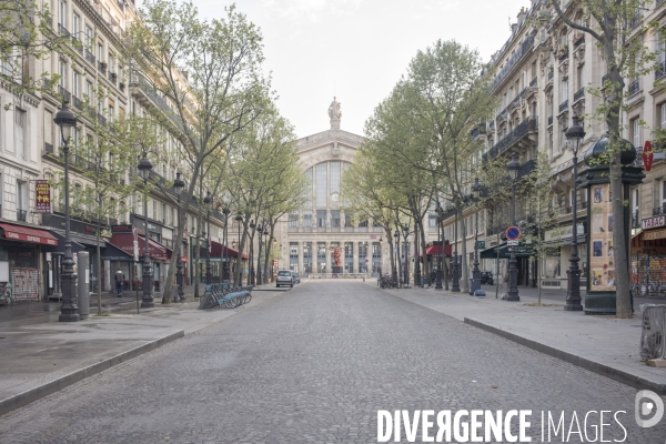 La traversée de paris (un ville sous confinement du covid19)
