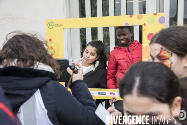 Inauguration de la nouvelle branche du T4