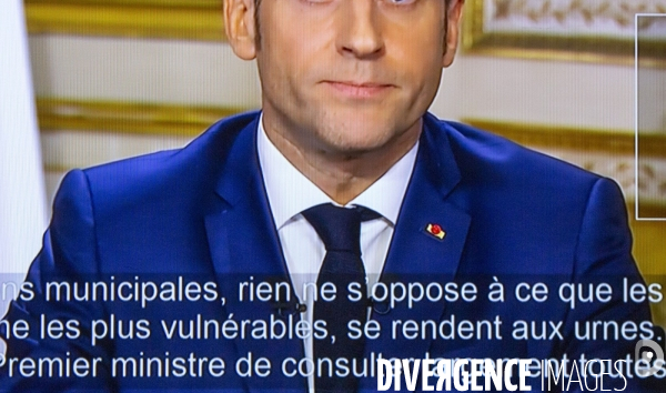 Allocution du président Emmanuel Macron sur la pandémie de Covid-19 du 12 mars 2020