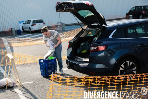 Covid19 - le drive de castorama