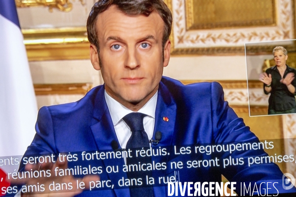 Allocution du président Emmanuel Macron sur la pandémie de Covid-19 du 16 mars 2020