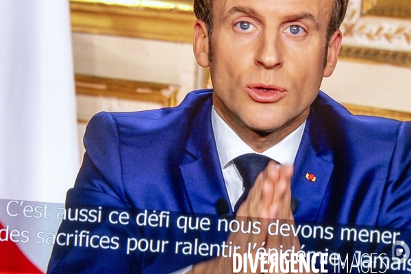 Allocution du président Emmanuel Macron sur la pandémie de Covid-19 du 16 mars 2020