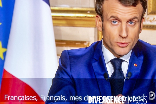 Allocution du président Emmanuel Macron sur la pandémie de Covid-19 du 16 mars 2020