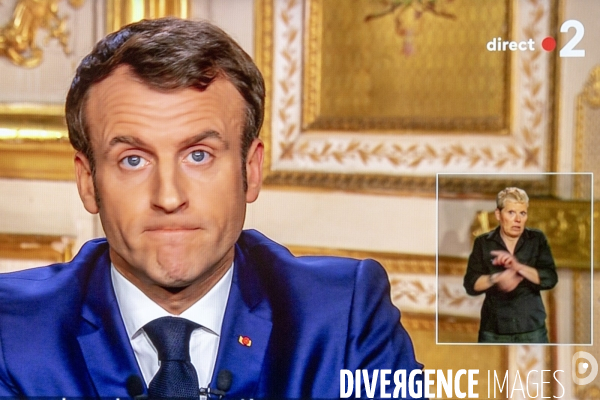 Allocution du président Emmanuel Macron sur la pandémie de Covid-19 du 16 mars 2020