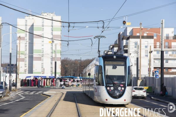 Nouvelle branche du tramway T4