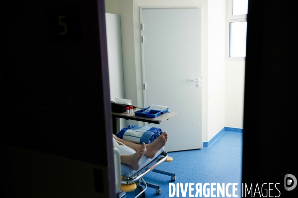 COVID-19. Service des urgences de la clinique Gentilly à Nancy