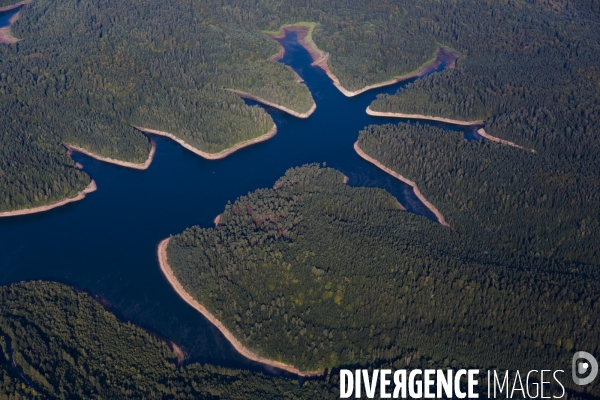 Lac de Pierre-Percée en Meurthe-et-Moselle