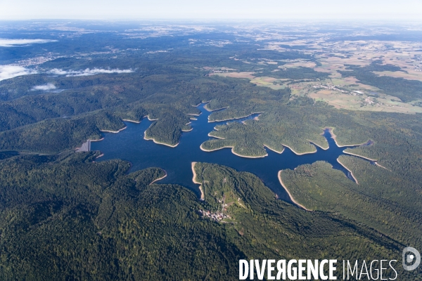 Lac de Pierre-Percée en Meurthe-et-Moselle