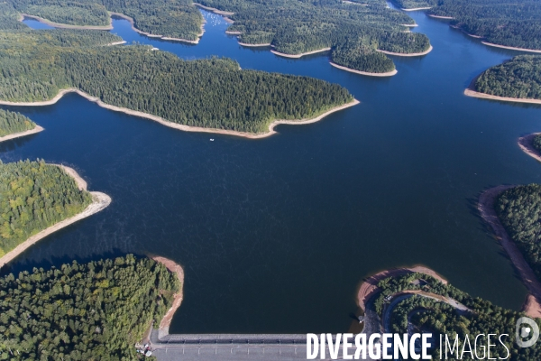 Lac de Pierre-Percée en Meurthe-et-Moselle