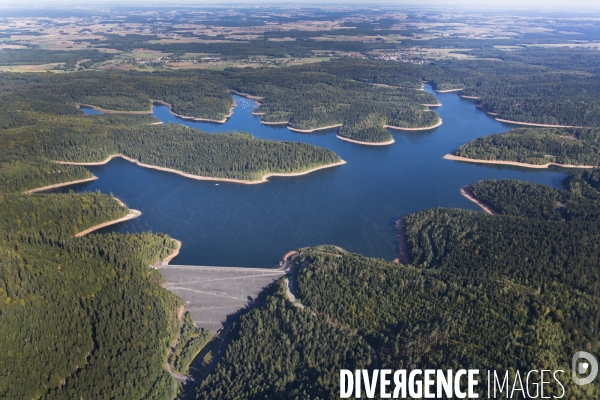 Lac de Pierre-Percée en Meurthe-et-Moselle