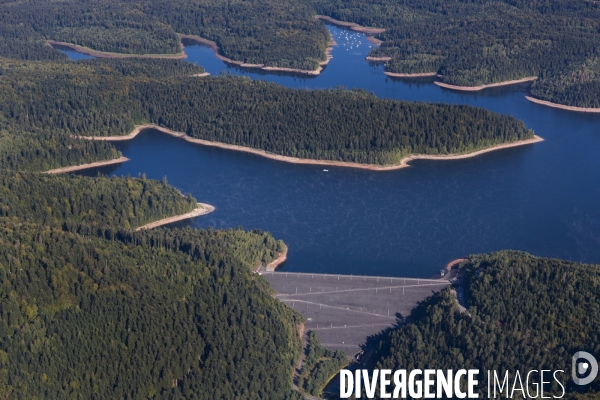 Lac de Pierre-Percée en Meurthe-et-Moselle