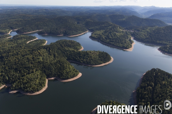 Lac de Pierre-Percée en Meurthe-et-Moselle