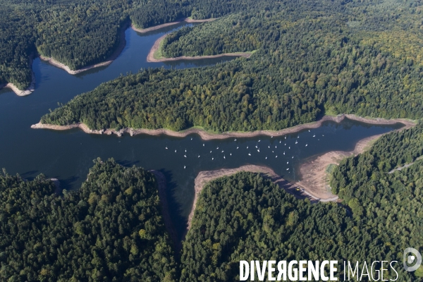 Lac de Pierre-Percée en Meurthe-et-Moselle