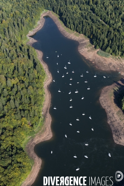 Lac de Pierre-Percée en Meurthe-et-Moselle