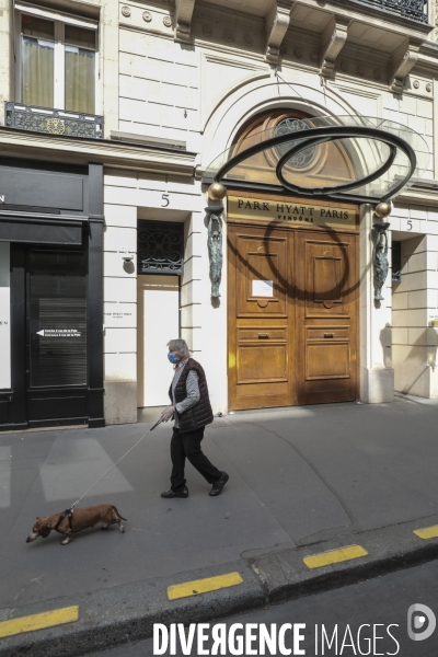 Coronavirus palaces parisiens fermes