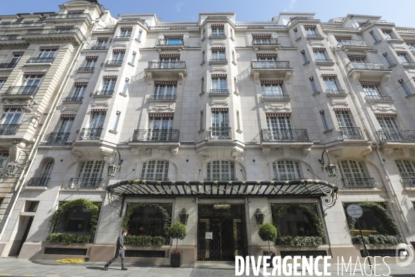 Coronavirus palaces parisiens fermes
