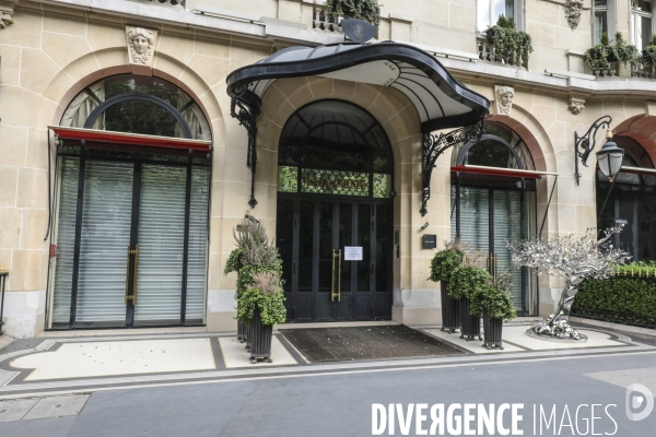 Coronavirus palaces parisiens fermes