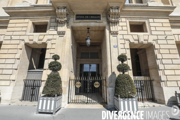 Coronavirus palaces parisiens fermes