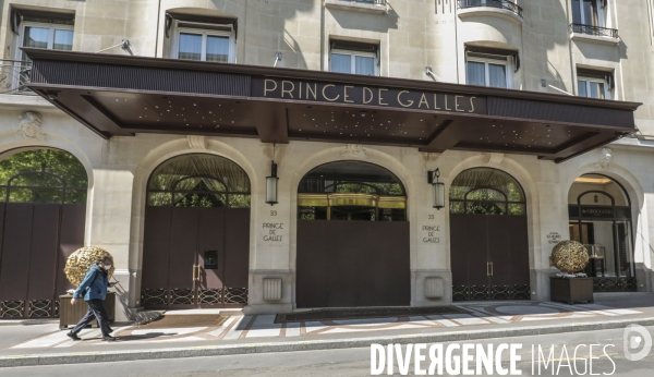 Coronavirus palaces parisiens fermes