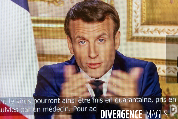 Allocution du président Emmanuel Macron sur la pandémie de Covid-19 du 13 avril 2020