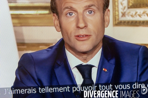 Allocution du président Emmanuel Macron sur la pandémie de Covid-19 du 13 avril 2020