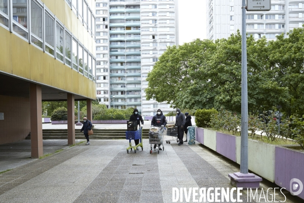 Distribution aide alimentaire, crise sanitaire 2020