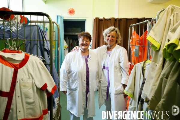 COVID-19. Sylvie et Evelyne, lingères à la clinique Gentilly