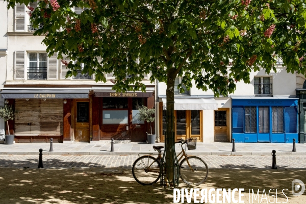 Les commerces fermés pendant le confinement