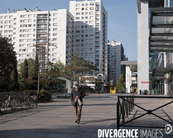 LaCourneuve, cinquième semaine de confinemenet dû au coronavirus.
