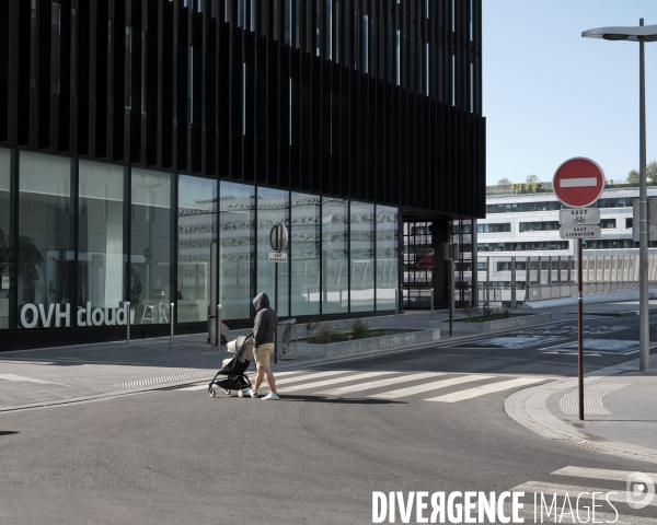 LaCourneuve, cinquième semaine de confinemenet dû au coronavirus.