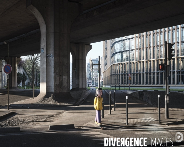 Paris, 22e jour de confinement dû au coronavirus
