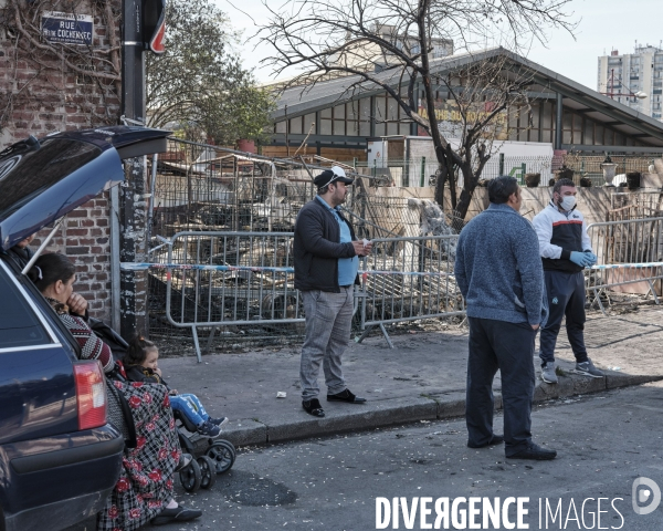 Aubervilliers 22e jour de confinement