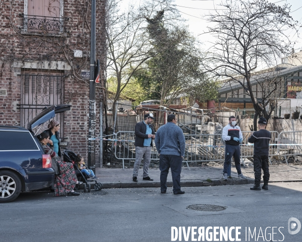 Aubervilliers 22e jour de confinement