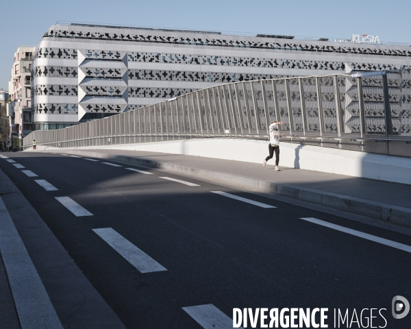 Paris, 22e jour de confinement dû au coronavirus