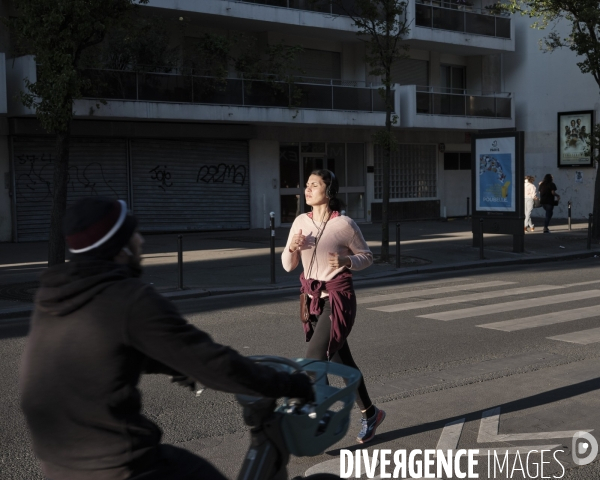 Paris, 22e jour de confinement dû au coronavirus