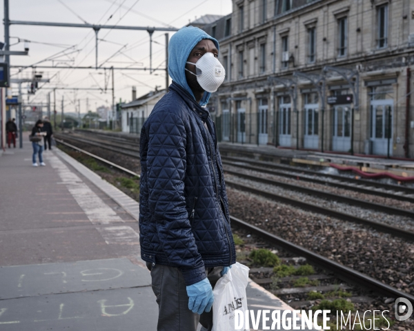 Aubervilliers troisième semaine de confinement dû au coronavirus