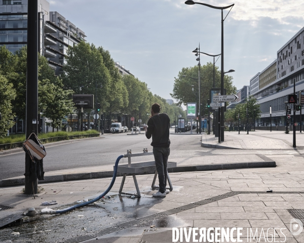 Paris, 22e jour de confinement dû au coronavirus