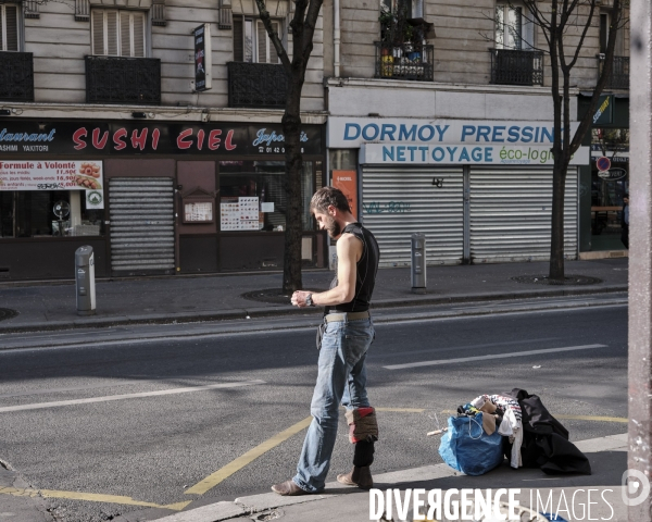 Paris 20e jour de confinement dû au coronavirus