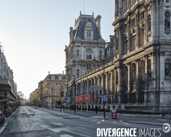 Paris 20e jour de confinement dû au coronavirus
