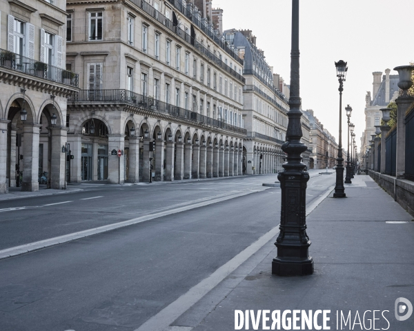 Paris 20e jour de confinement dû au coronavirus