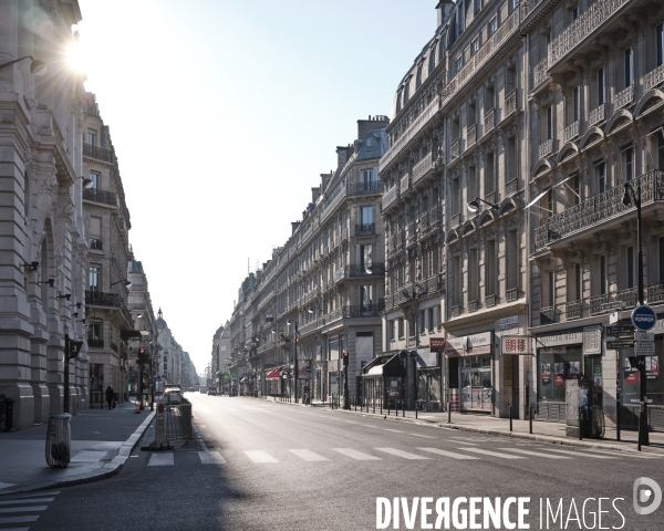 Paris 20e jour de confinement dû au coronavirus