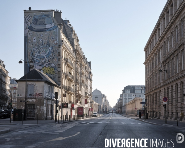 Paris 20e jour de confinement dû au coronavirus